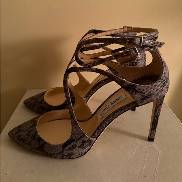 Alligator Jimmy Choo heels - Picture 2 of 8